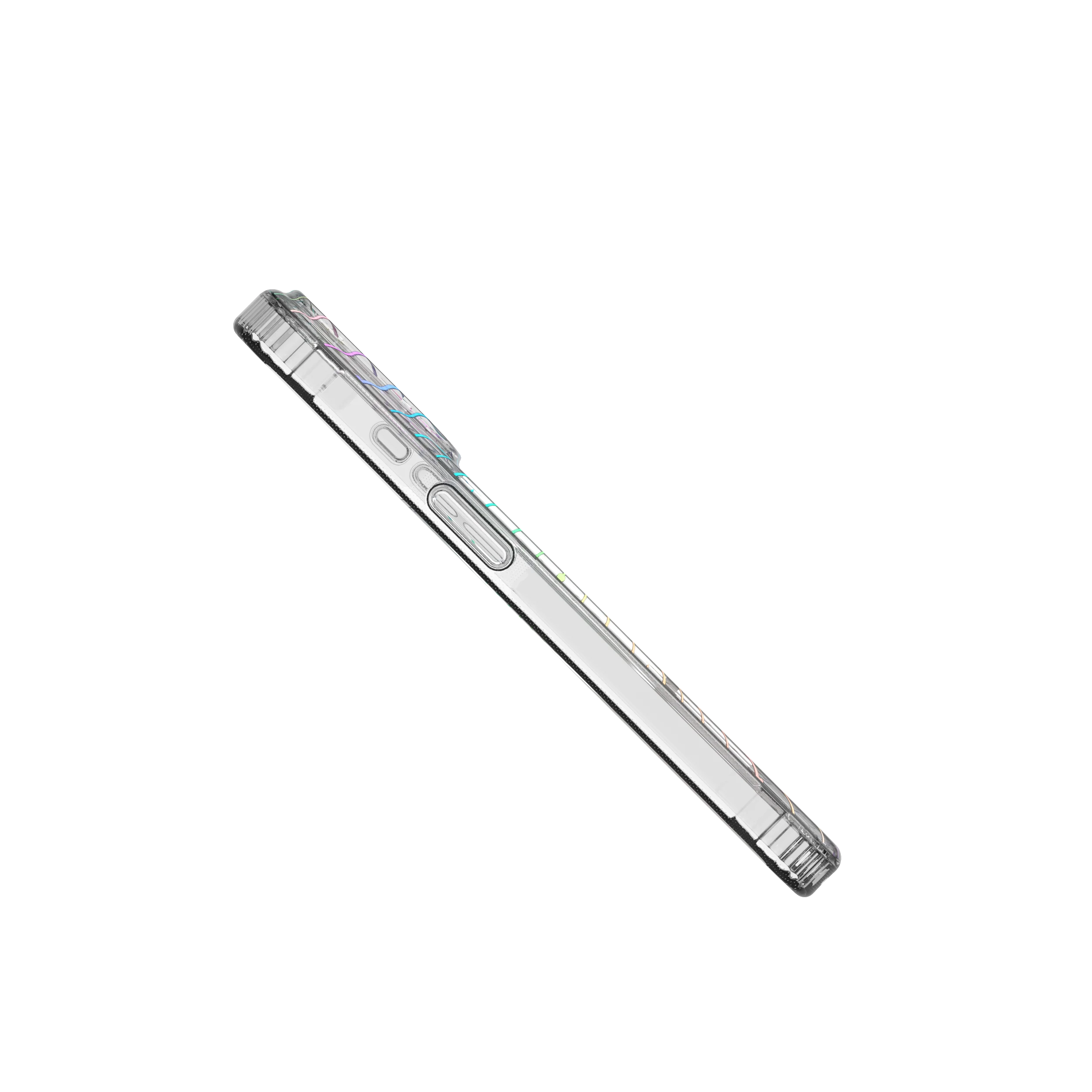 Tech21 Evo Clear Sparkle MagSafe Deksel til iPhone 15 Pro - Image 3