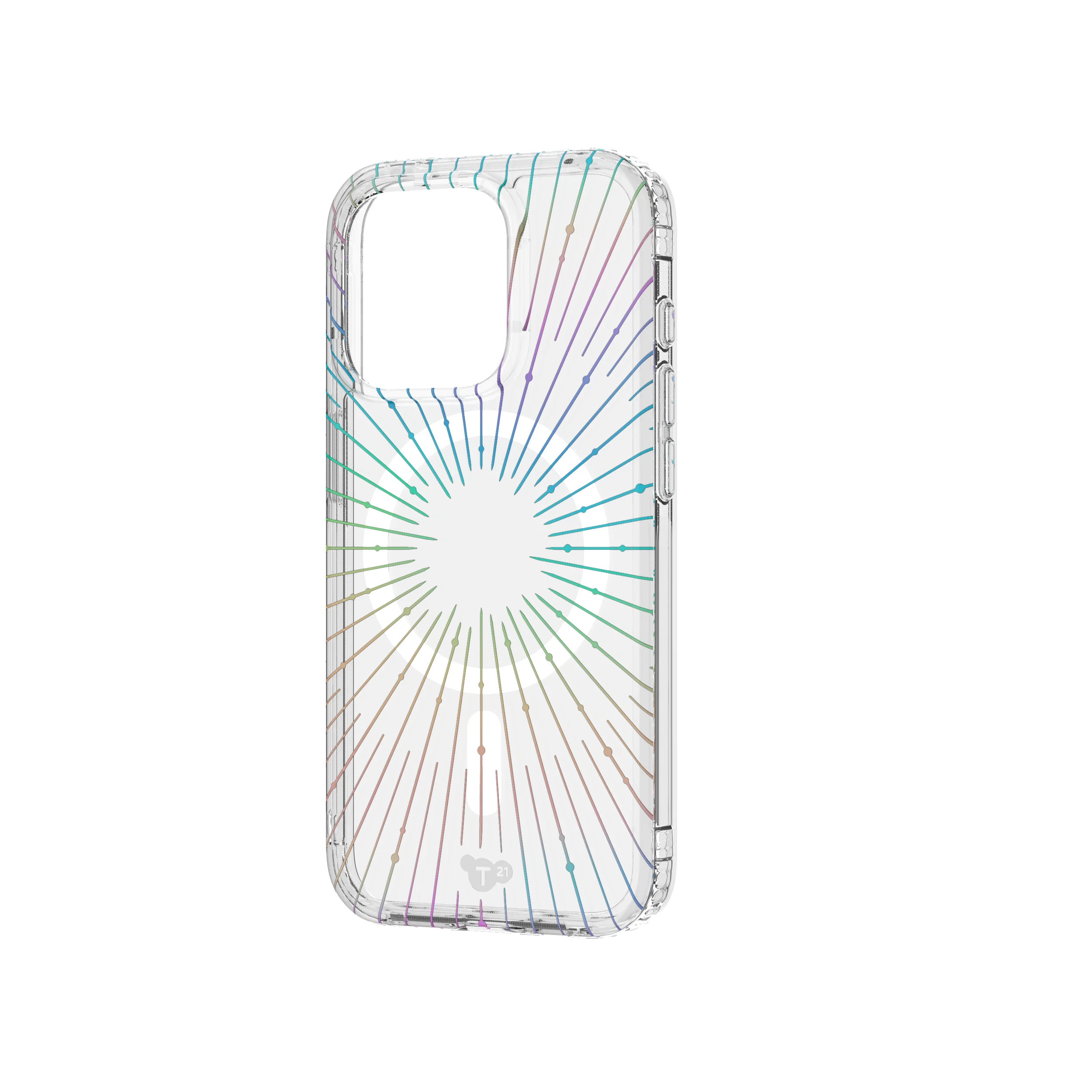 Tech21 Evo Clear Sparkle MagSafe Deksel til iPhone 15 Pro - Image 4