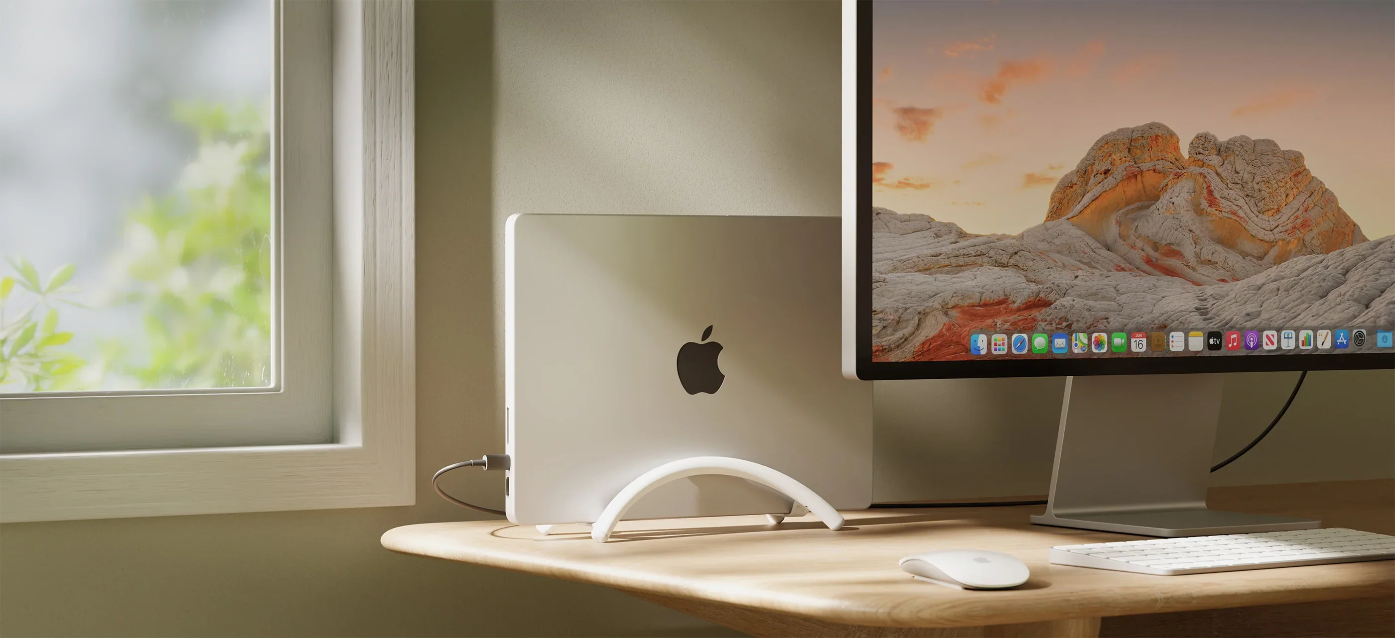 Twelve South BookArc Flex Stativ til MacBook - Krom - Image 3