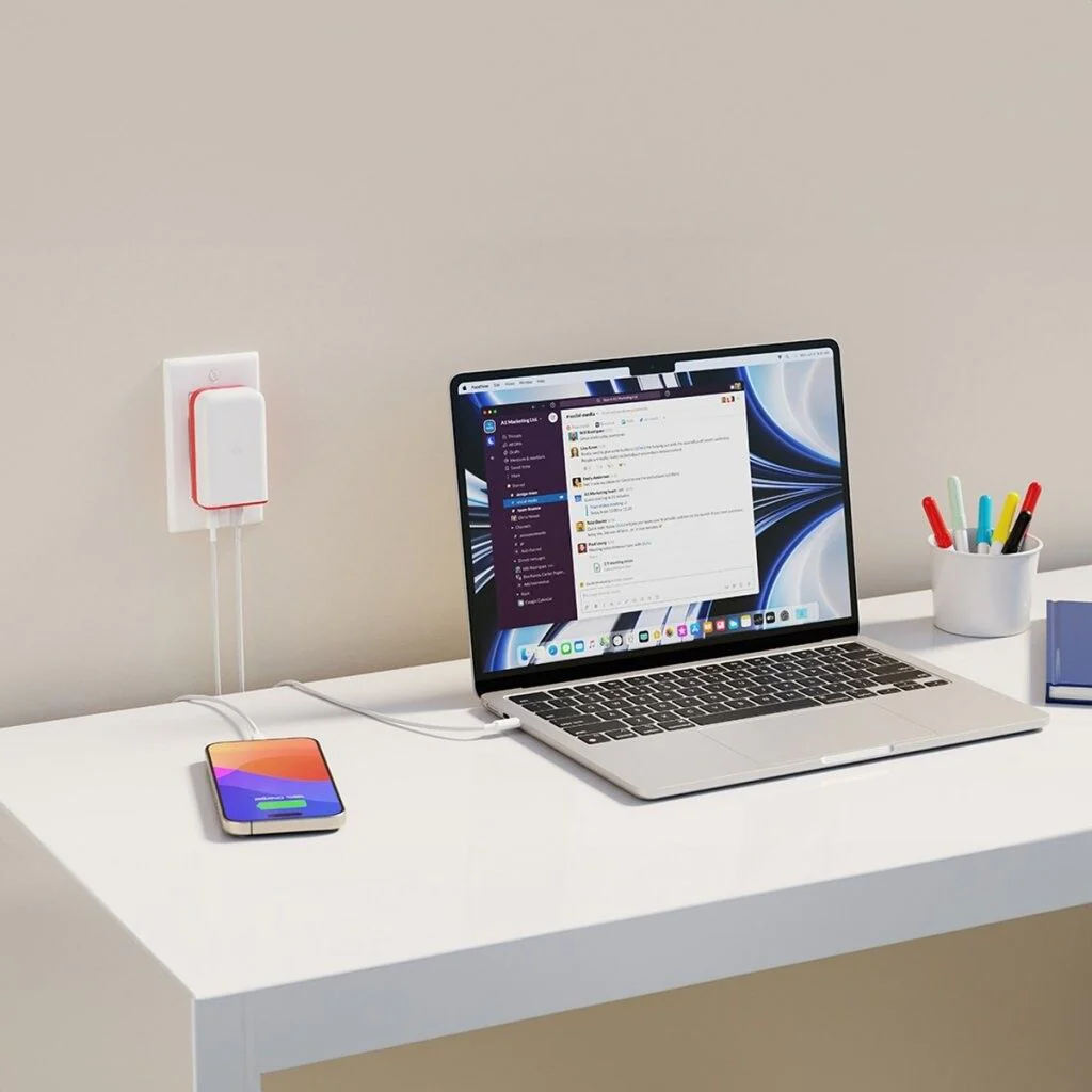 Twelve South PlugBug USB-C GaN Vegglader med Find My 50W - Image 4