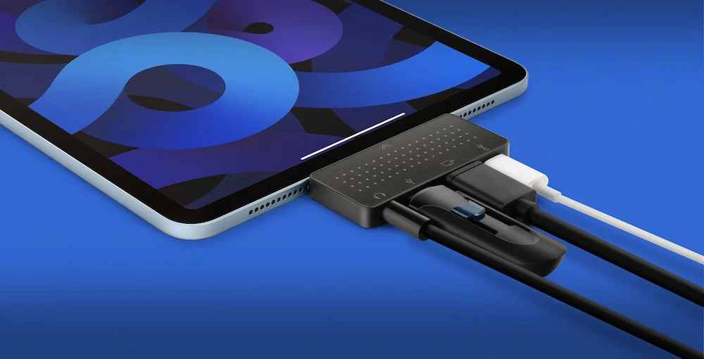 Twelve South StayGo mini USB-C Hub - Svart - Image 2