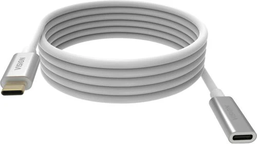 VISION USB-C forlengelseskabel på 2 meter