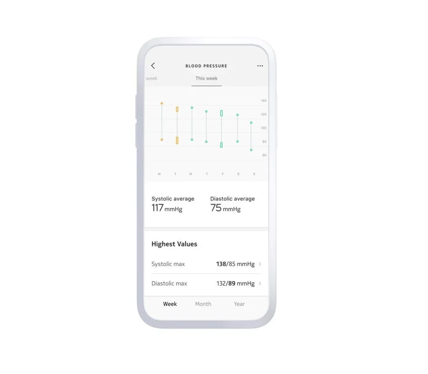 Withings BPM Core Blodtrykksmåler med EKG og digitalt stetoskop - Image 5