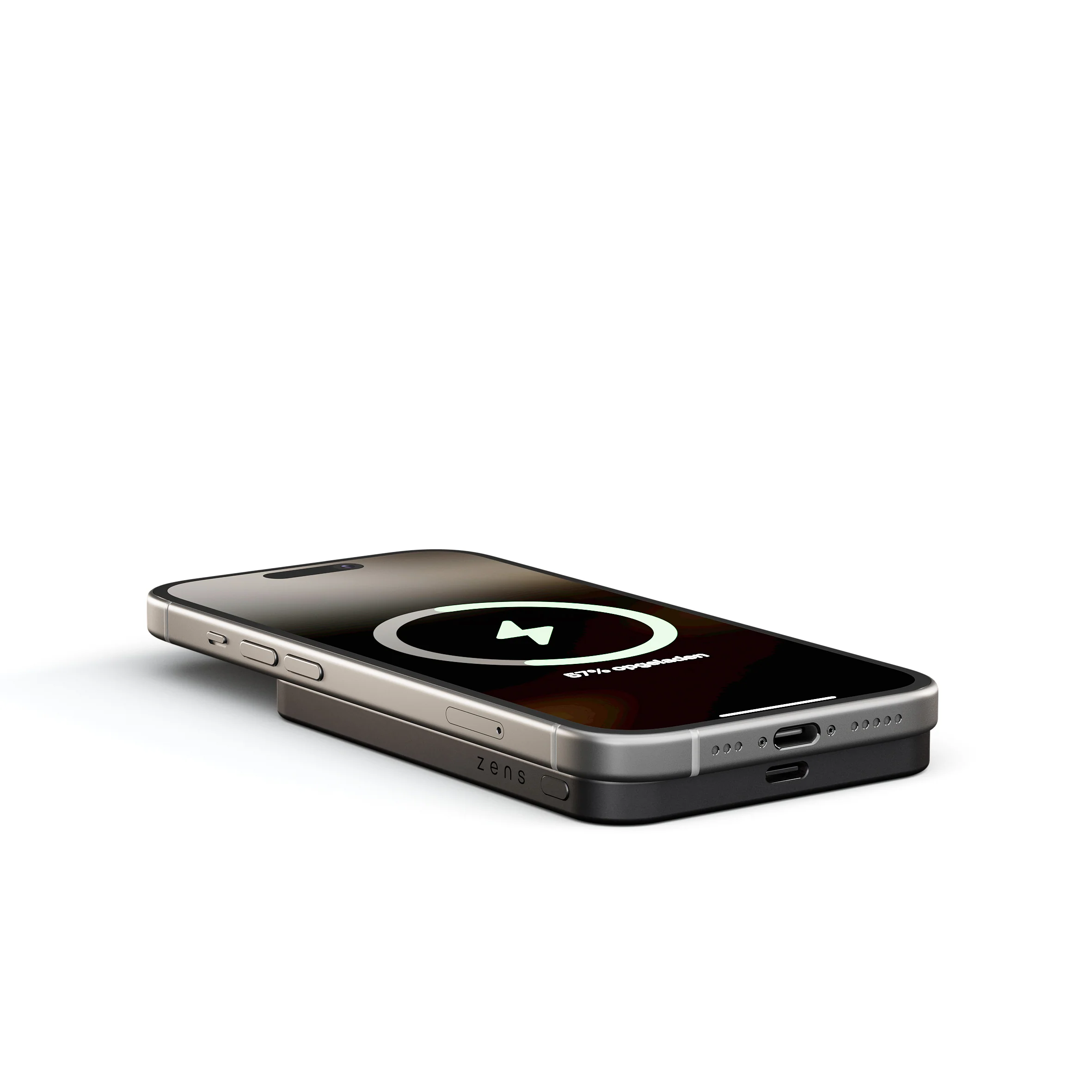 Zens 5000 mAh Magnetisk Powerbank Pro 1 Slim - Svart - Image 2